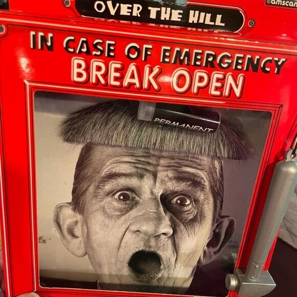 Amscan “In Case Of Emergency” Hair Loss Over The Hill Repair Kit Funny Gag Gift - Picture 3 of 15